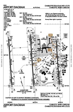 FAA airport diagram