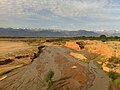 Qilian Mountains southeast of Jiuquan