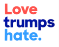 Love trumps hate