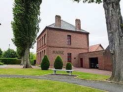 The town hall of Lambres-lez-Aire