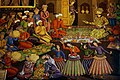 Shah of Safavid Empire Abbas I meet with Vali Muhammad Khan.