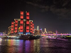 Raffles City Chongqing at Night