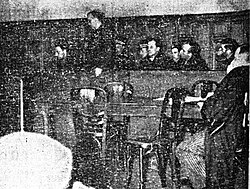 Louis Collard on trial