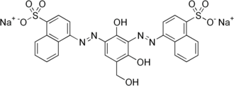 Skeletal formula of Brown HT