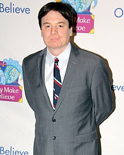A smiling Mike Myers