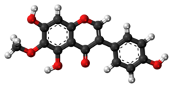 Tectorigenin molecule