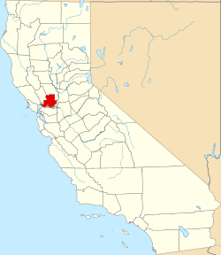 Location in the state of California