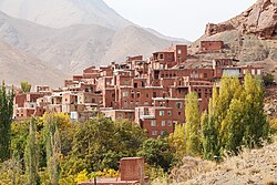 The village of Abyaneh in Natanz County