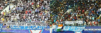India football fans protest