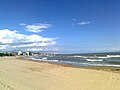 Beach. View from the West