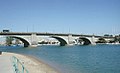 London Bridge (1831), moved from London, England to Lake Havasu City, Arizona, 1968–71