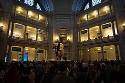 Rotunda at night