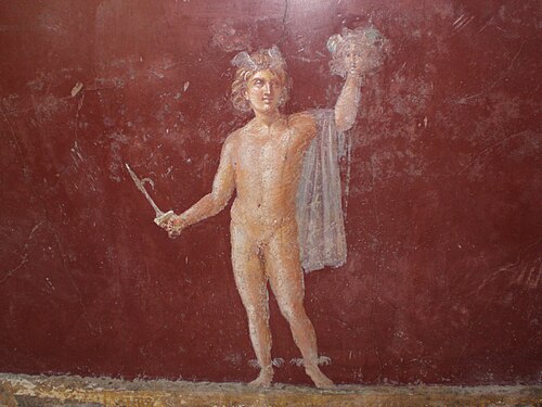 Roman fresco, Villa San Marco, Stabiae