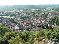 A general view of Volvic