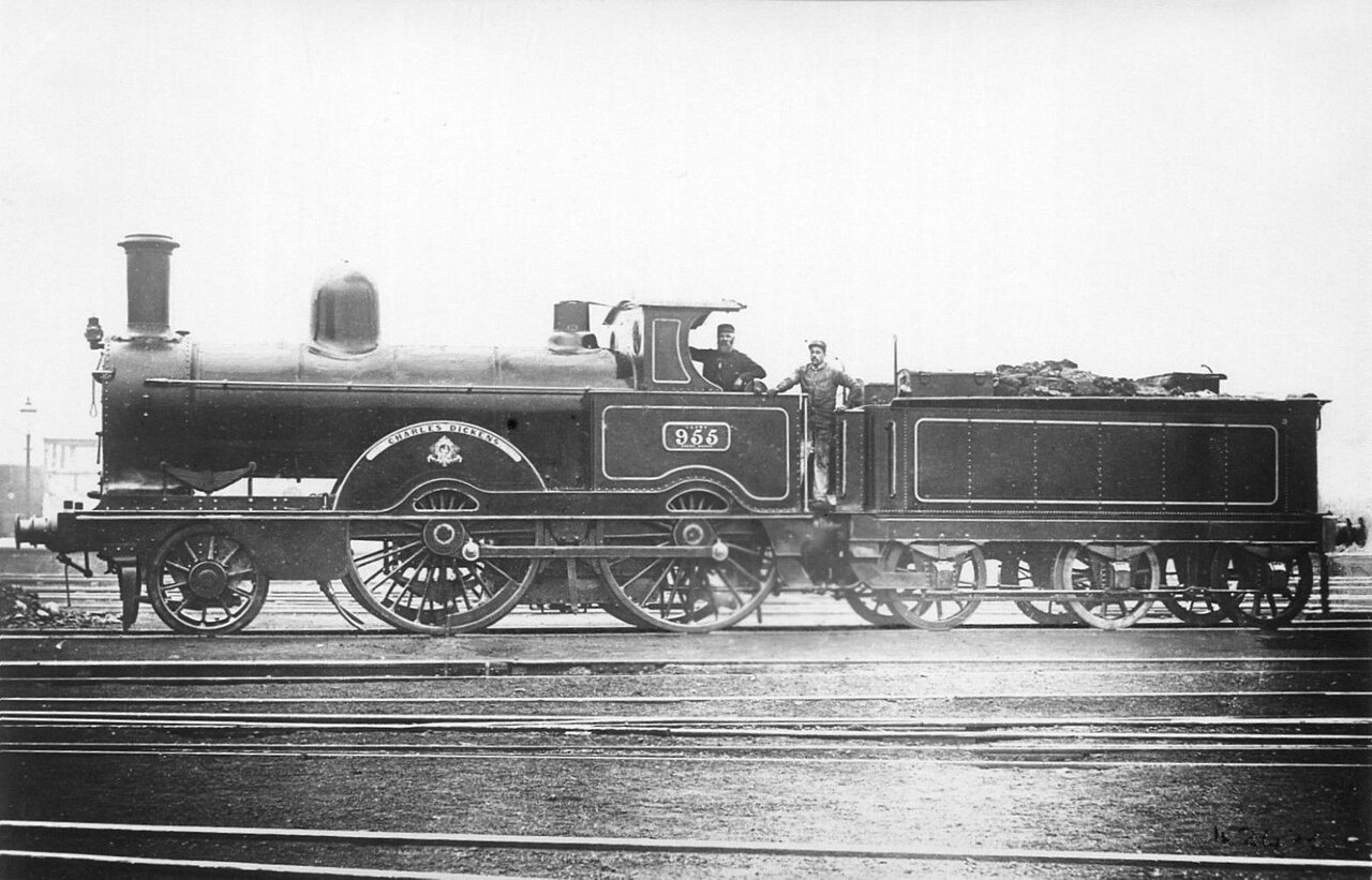 LNWR engine No.955, Charles Dickens.jpg