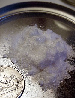 Synthetic mescaline. This psychedelic was the first to be isolated.