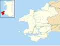 File:Pembrokeshire UK location map.svg