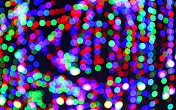 An example of the bokeh produced by the Canon 18–55 mm f/3.5–5.6 IS II lens.