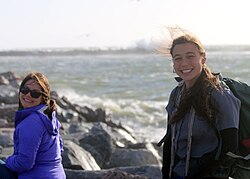 Kendra Chan and Karen Sinclair from USFWS Flickr stream, public domain