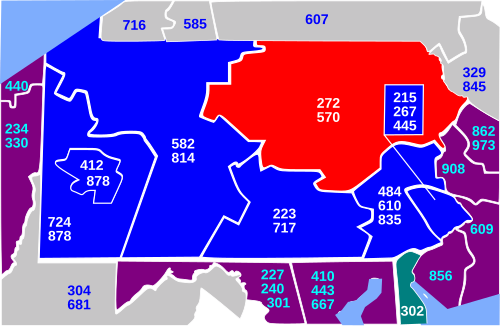 Area code 570
