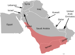 Map of range