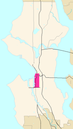 SoDo highlighted in pink