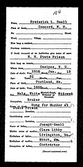 Mr. Small's death certificate