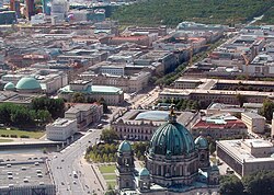 View over Unter den Linden
