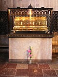 The reliquary of Saint Erik at Uppsala Evangelical-Lutheran Cathedral