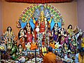 Manasha Puja at Lala Bagan, Simla Street, Kolkata.