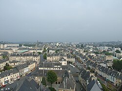 A view of Saint-Lô from the Notre-Dame church [fr]