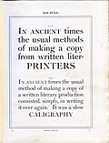 Miller and Richard's Modernised Old Style, a reimagination of pre-Didone typefaces
