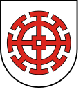 Mühldorf am Inn (canting, since the name means "Mill village on the Inn")