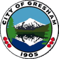 Official seal of Gresham, Oregon