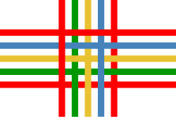 Anonymous sketch flag for the United States of Europe from 1930