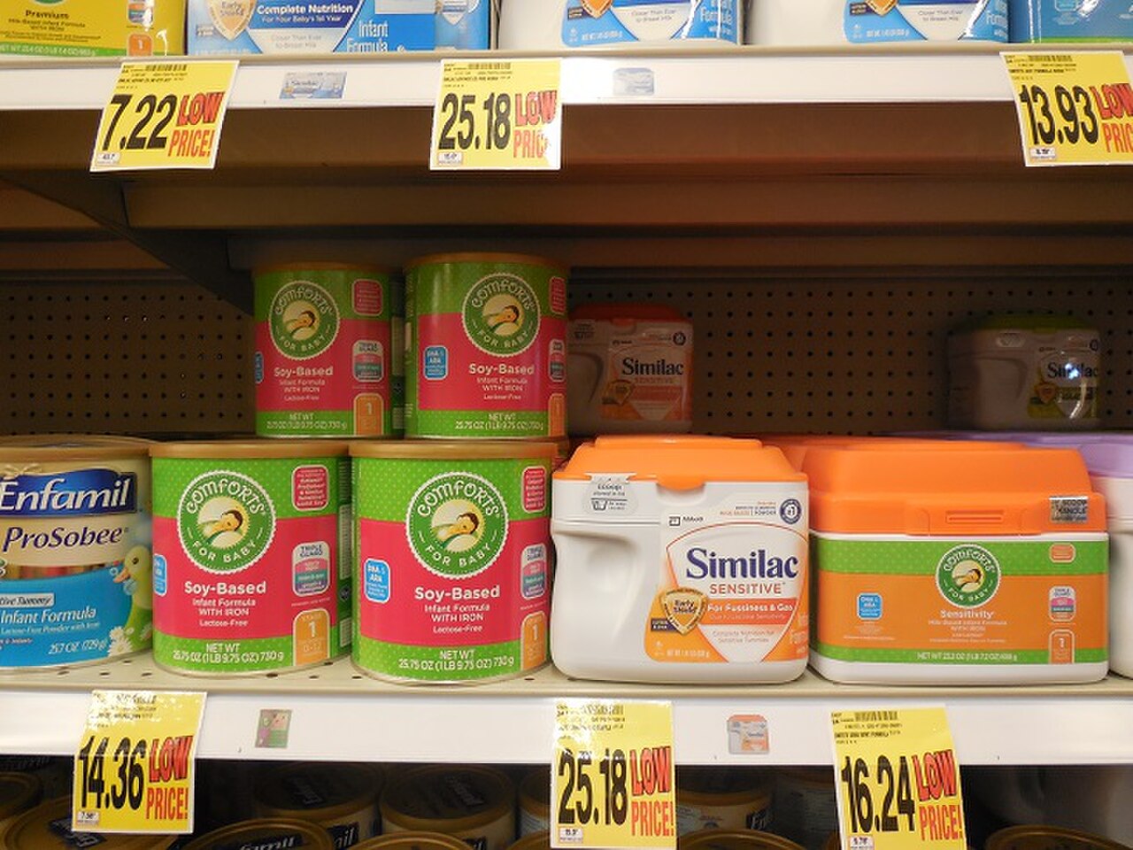 Comforts and Similac Formula at Kroger.JPG