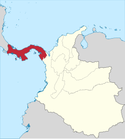 Location of State of Panama