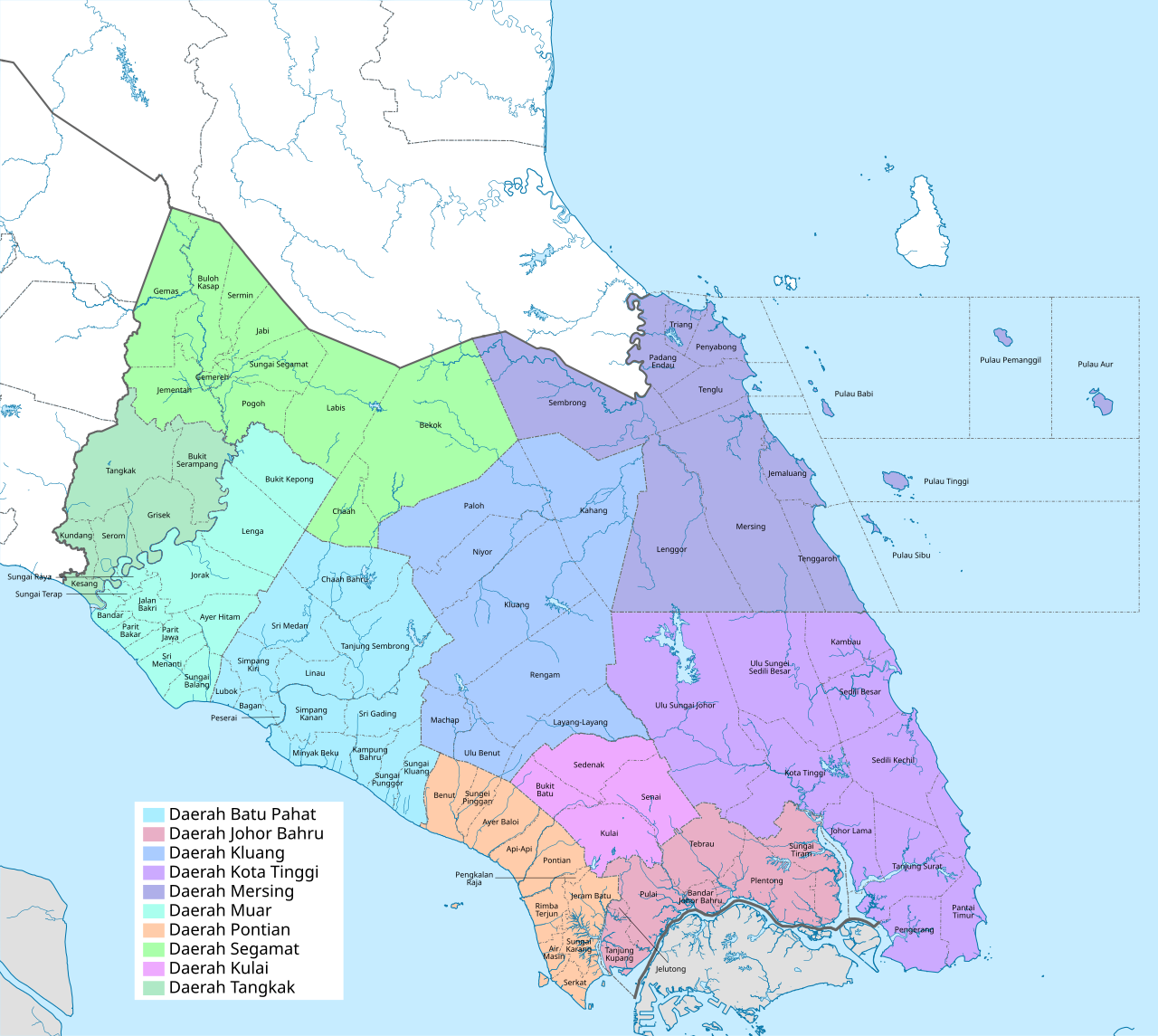 Mukims of Johor labelled.svg