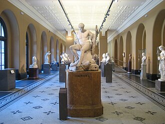 Theseus and the Minotaur by Canova, Sculpture 1600–1870 (Room 22)