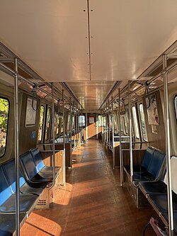 Interior of a No. 4 car