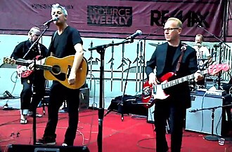 Modern English in 2012, left to right: Gary McDowell, Robbie Grey, Michael Conroy, Richard Chandler
