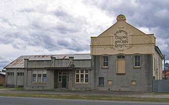 The historic South Gippsland Creamery and Butter Factory