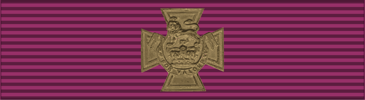 UK Victoria Cross ribbon bar.svg