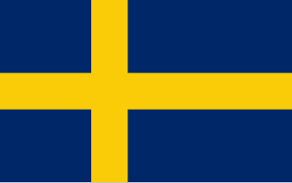 Swedish civil ensign, from 1 November 1905 to 21 June 1906