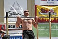Chest-to-bar pull-ups at the 2008 CrossFit Games