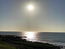 punta ballena sunset