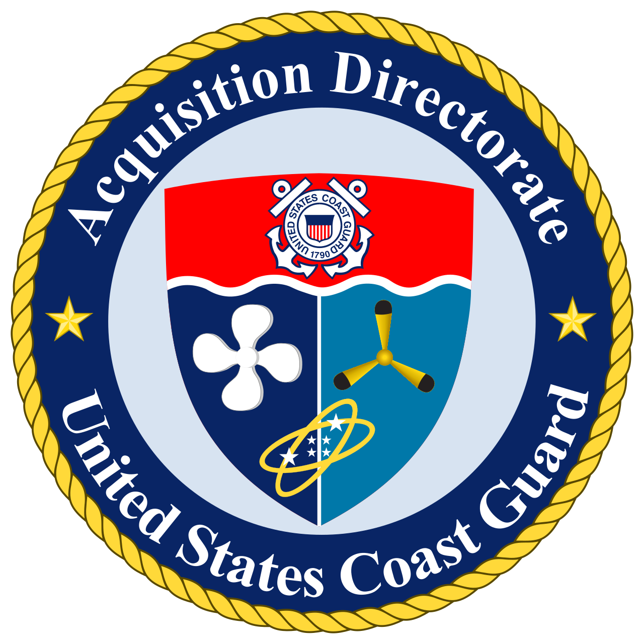 Emblem Acquisition Directorate United States Coast Guard.svg