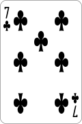 7 of clubs