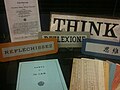 THINK signs in several languages