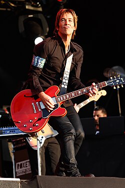 Gessle performing in 2011